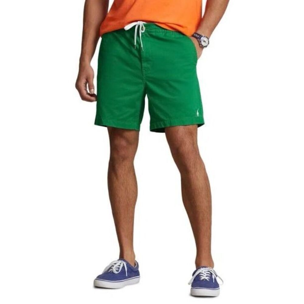 Polo Ralph Lauren NWT Classic Fit Stretch Prepster 6" Shorts Billiard Green XXL